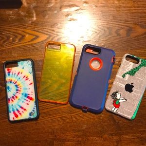 iphone 6+/7+/8+ cases lot